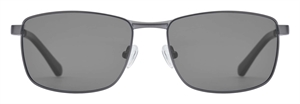 PREGO Anzio Polarized Solbrille (Form: Firkantet - Farve: Grå)