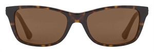 PREGO Lauria Solbrille (Form: Firkantet - Farve: Brun)
