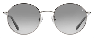 PREGO Sondrio II Solbrille (Form: Rund - Farve: Sølv)