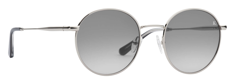 PREGO Sondrio II Solbrille (Form: Rund - Farve: Sølv)
