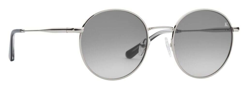 PREGO Sondrio II Solbrille (Form: Rund - Farve: Sølv)