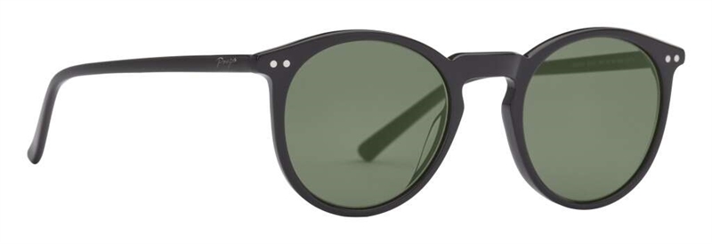 PREGO Palermo Solbrille (Form: Panto - Farve: Sort)
