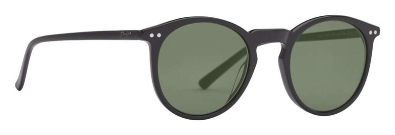 PREGO Palermo Solbrille (Form: Panto - Farve: Sort)