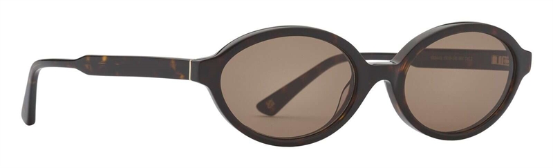 PREGO Ema Solbrille (Form: Oval - Farve: Havana)