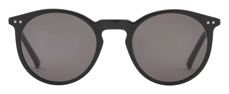 PREGO Palermo Solbrille (Form: Panto - Farve: Sort)