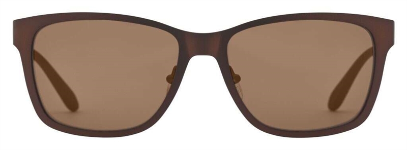 PREGO Calasetta Solbrille (Form: Firkantet - Farve: Brun)