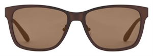 PREGO Cagliari Solbrille (Form: Firkantet - Farve: Brun)