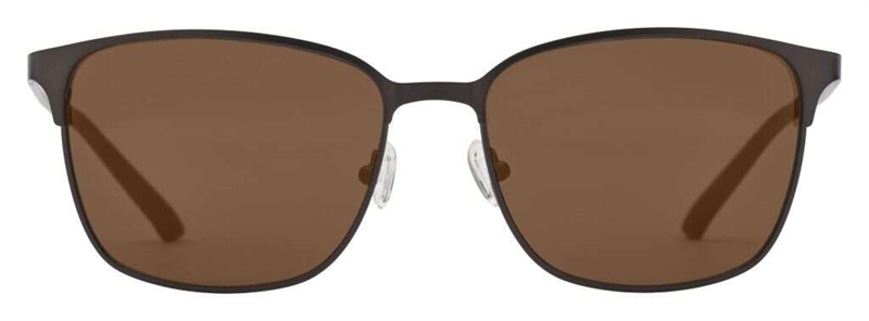 PREGO Casoria Solbrille (Form: Wayfarer - Farve: Brun)