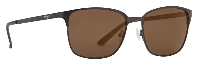 PREGO Casoria Solbrille (Form: Wayfarer - Farve: Brun)