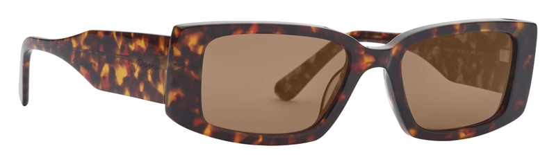 PREGO Velletri Solbrille (Form: Firkantet - Farve: Havana)