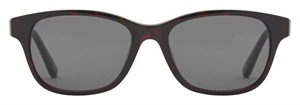 PREGO Dorgali Solbrille (Form: Wayfarer - Farve: Rød)