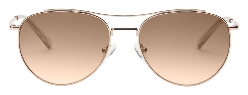 PREGO Pomezia Solbrille (Form: Pilot - Farve: Guld)