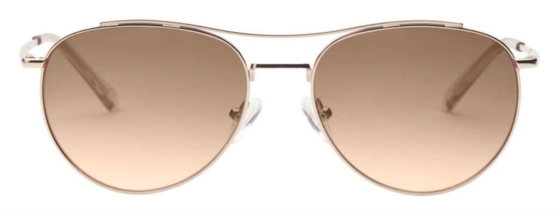 PREGO Pomezia Solbrille (Form: Pilot - Farve: Guld)