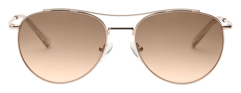PREGO Pomezia Solbrille (Form: Pilot - Farve: Guld)