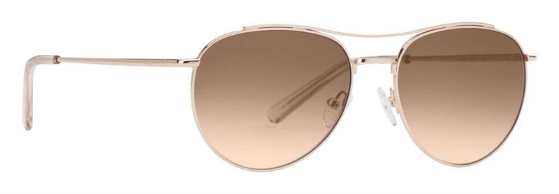 PREGO Pomezia Solbrille (Form: Pilot - Farve: Guld)