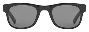 PREGO Giussano Solbrille (Form: Wayfarer - Farve: Sort)