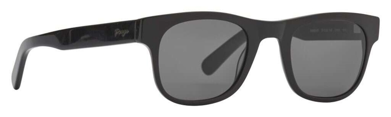 PREGO Giussano Solbrille (Form: Wayfarer - Farve: Sort)