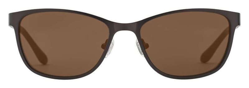 PREGO Bresso Solbrille (Form: Rund - Farve: Brun)
