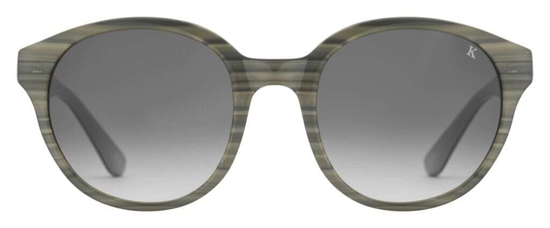 PREGO Sora Solbrille (Form: Rund - Farve: Grå)