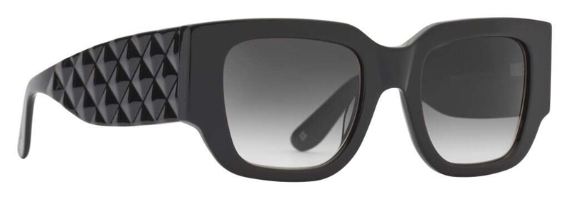 PREGO Lecce Solbrille (Form: Firkantet - Farve: Sort)