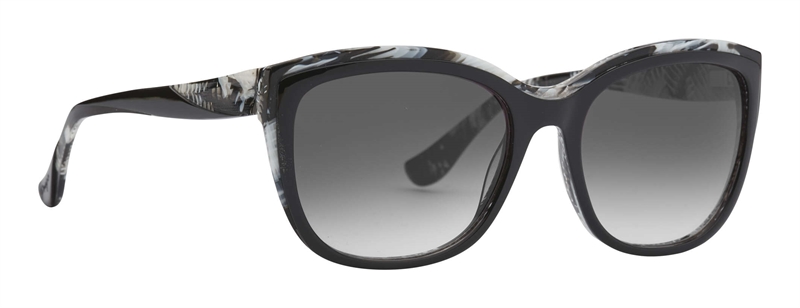 PREGO Norcia Solbrille (Form: Firkantet - Farve: Sort)