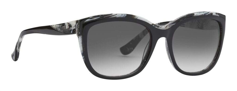 PREGO Norcia Solbrille (Form: Firkantet - Farve: Sort)
