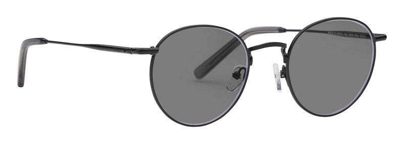 PREGO Porlezza Solbrille (Form: Panto - Farve: Sort)