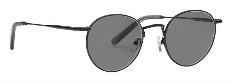 PREGO Porlezza Solbrille (Form: Panto - Farve: Sort)