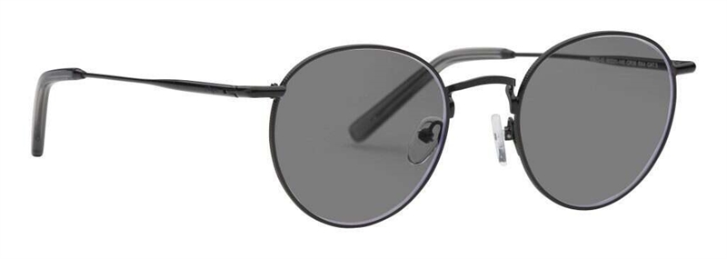 PREGO Porlezza Solbrille (Form: Panto - Farve: Sort)