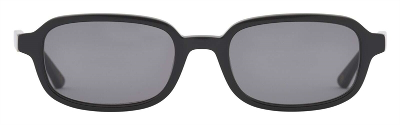 PREGO Sasha Solbrille (Form: Firkantet - Farve: Sort)