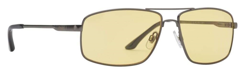 PREGO Drivers Yellow Solbrille (Form: Firkantet - Farve: Grå)