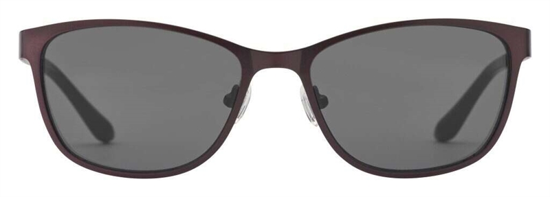PREGO Bresso Solbrille (Form: Rund - Farve: Rød)