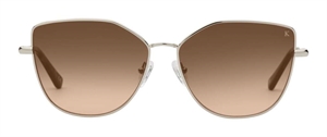 PREGO Silvi II Solbrille (Form: Summerbird - Farve: Guld)
