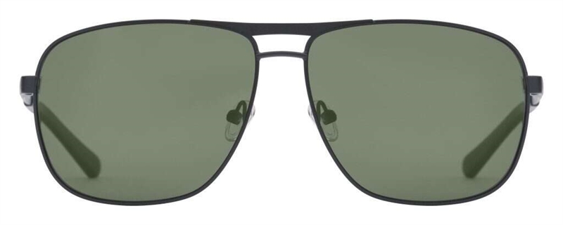PREGO Viterbo Polarized Solbrille (Form: Firkantet - Farve: Sort)