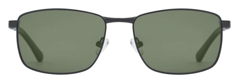 PREGO Anzio Polarized Solbrille (Form: Firkantet - Farve: Sort)