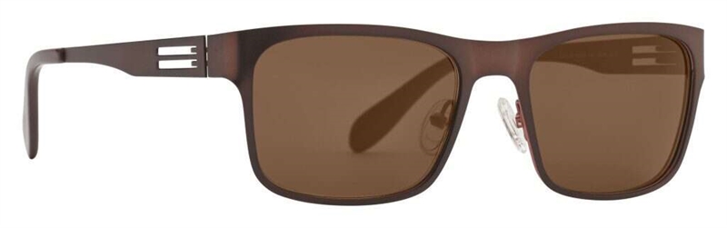PREGO Carrara Solbrille (Form: Firkantet - Farve: Brun)