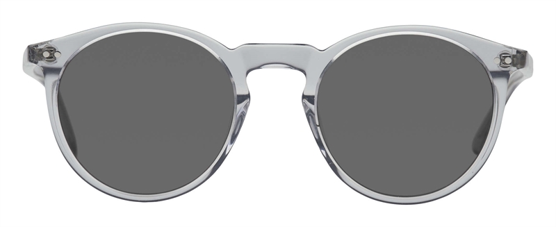 PREGO Palermo Solbrille (Form: Panto - Farve: Grå)