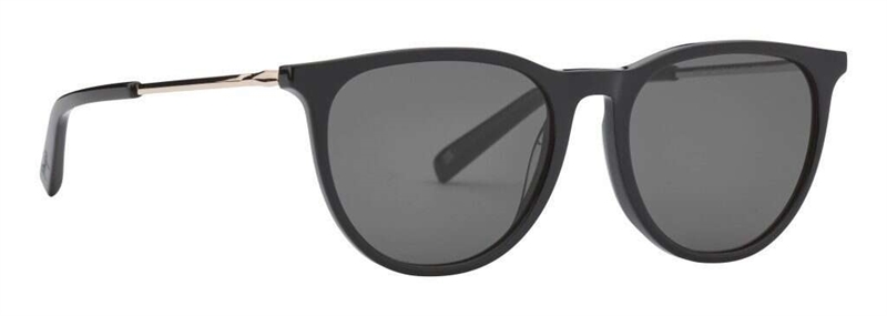 PREGO Volterra Solbrille (Form: Rund - Farve: Sort)