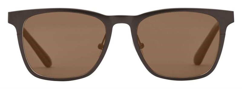 PREGO Arona Polarized Solbrille (Form: Firkantet - Farve: Brun)