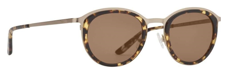 PREGO Caorle Solbrille (Form: Rund - Farve: Guld)