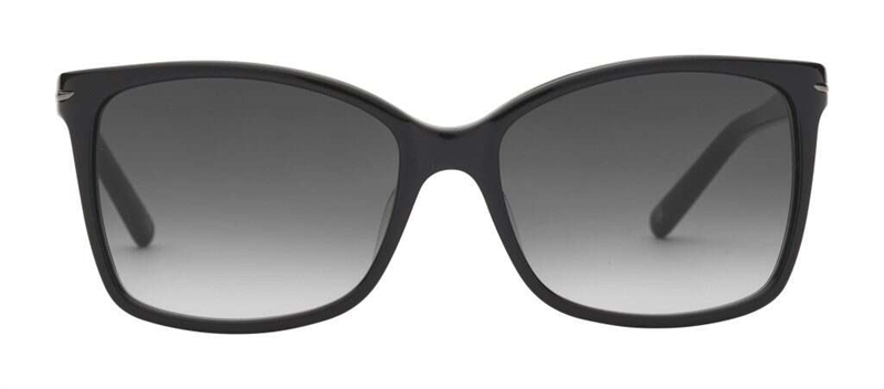 PREGO Assisi Solbrille (Form: Firkantet - Farve: Sort)