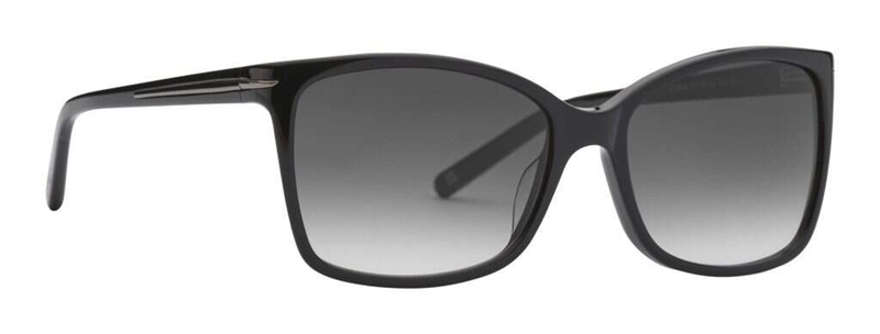 PREGO Assisi Solbrille (Form: Firkantet - Farve: Sort)
