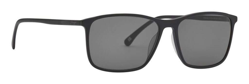 PREGO Iseo Solbrille (Form: Firkantet - Farve: Sort)