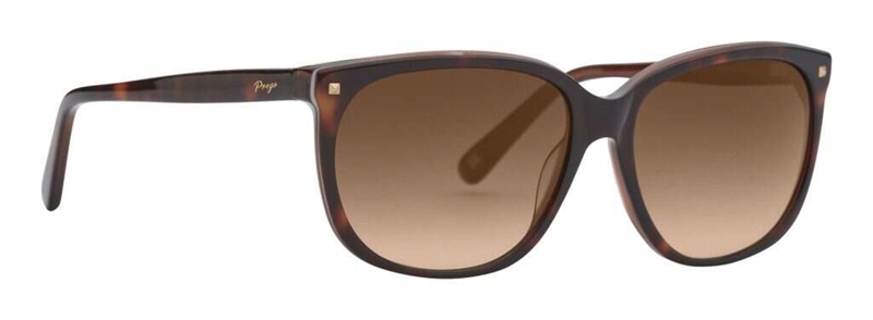 PREGO Coreca Solbrille (Form: Firkantet - Farve: Havana)