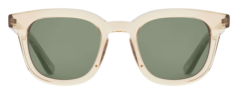 PREGO Modica Solbrille (Form: Wayfarer - Farve: Guld)
