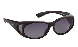 PREGO Polar. Wear Over Solbrille (Form: Oval - Farve: Sort)