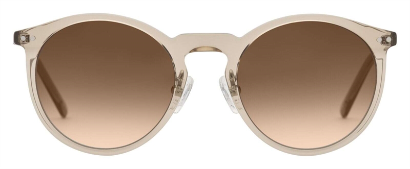 PREGO Ravenna Solbrille (Form: Panto - Farve: Brun)