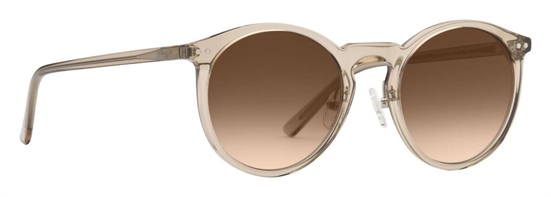 PREGO Ravenna Solbrille (Form: Panto - Farve: Brun)