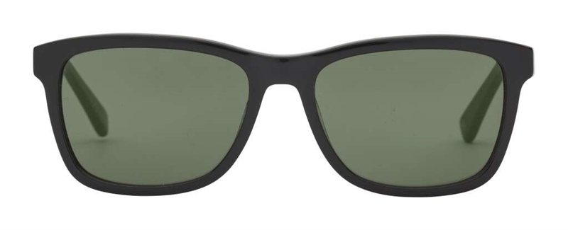 PREGO Cefalù Solbrille (Form: Wayfarer - Farve: Sort)