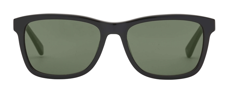 PREGO Cefalù Solbrille (Form: Wayfarer - Farve: Sort)